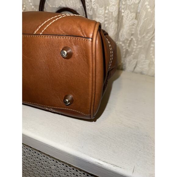 Coach Hampton Medium Tote Handbag in Brown Leather - Picture 11 of 16